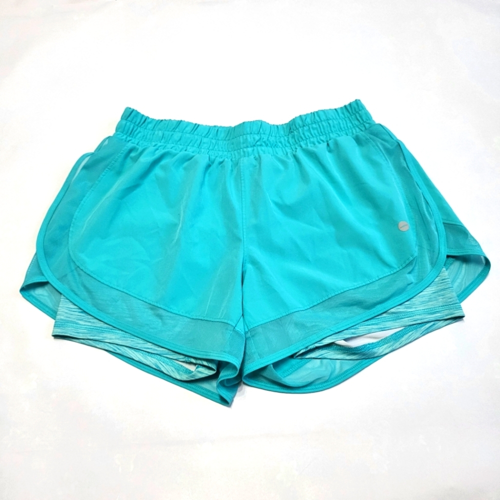 AVIA Teal Running Athletic Shorts Size Small Activewear Workout Active Gym
